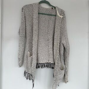 Free People Oversized Knit Cardigan